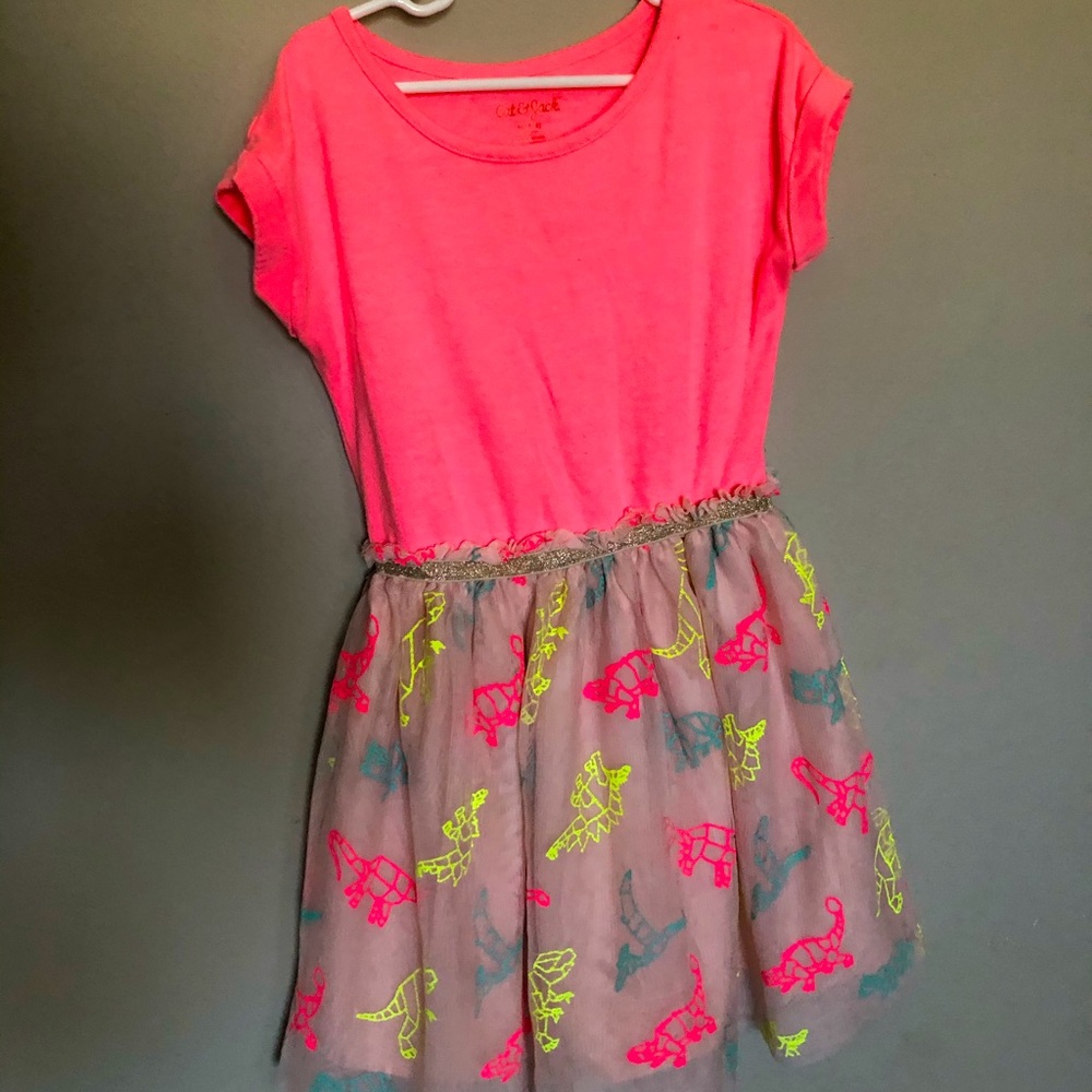 Cat and Jack dinosaur dress size